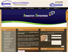 Tablet Screenshot of amaravatisafetyproducts.com